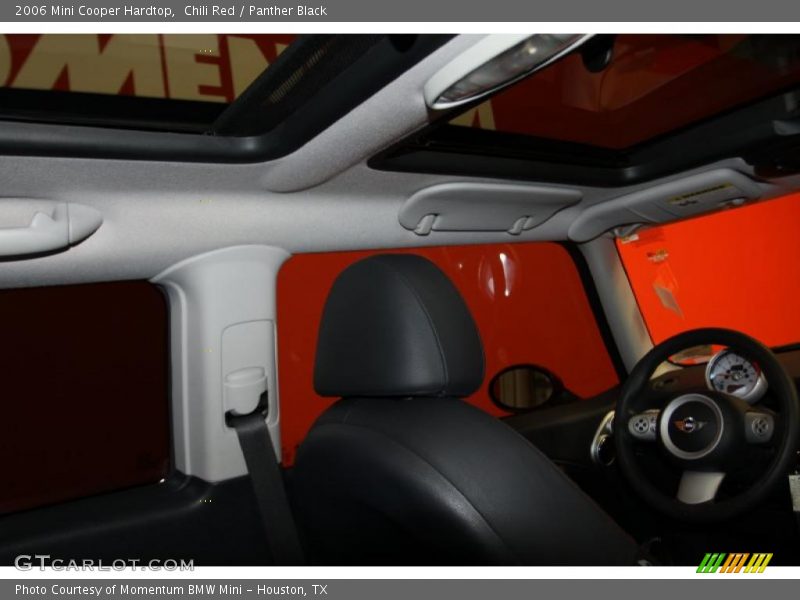 Chili Red / Panther Black 2006 Mini Cooper Hardtop