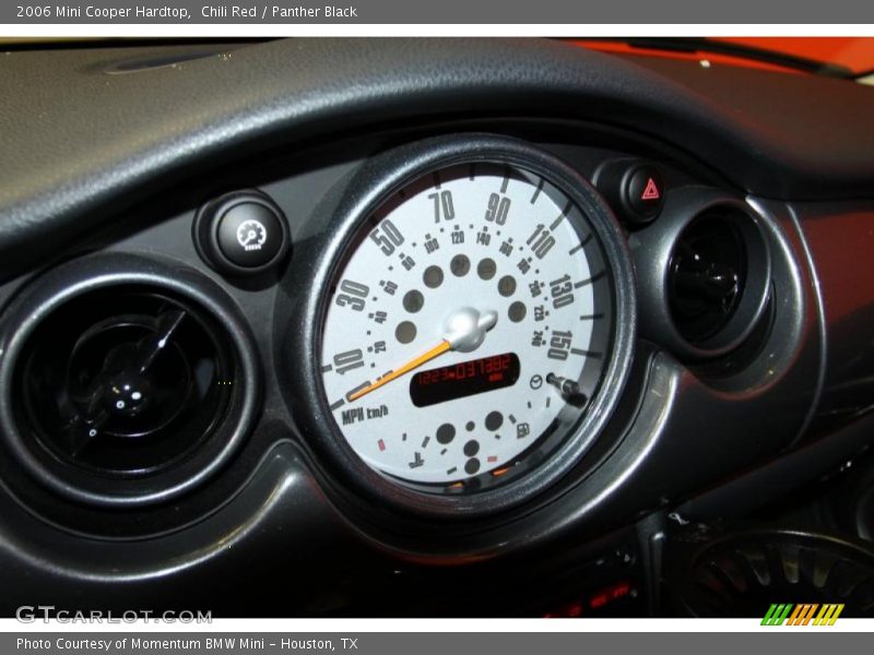Chili Red / Panther Black 2006 Mini Cooper Hardtop