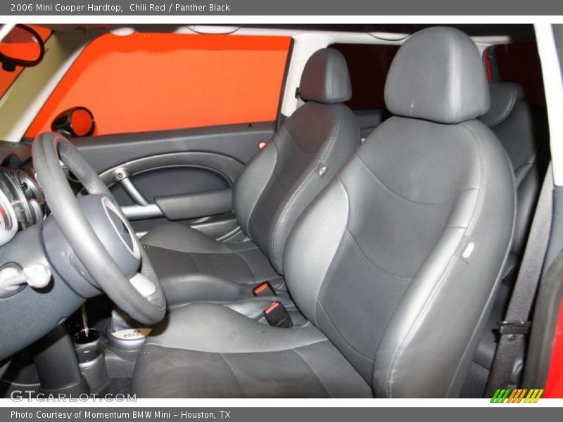 Chili Red / Panther Black 2006 Mini Cooper Hardtop
