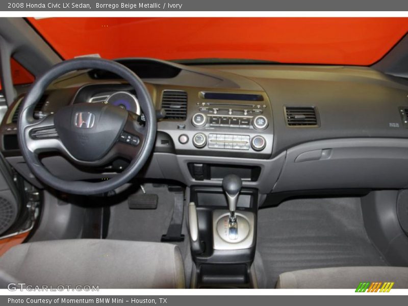 Borrego Beige Metallic / Ivory 2008 Honda Civic LX Sedan