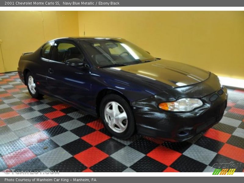 Navy Blue Metallic / Ebony Black 2001 Chevrolet Monte Carlo SS