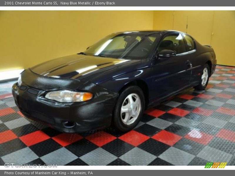 Navy Blue Metallic / Ebony Black 2001 Chevrolet Monte Carlo SS