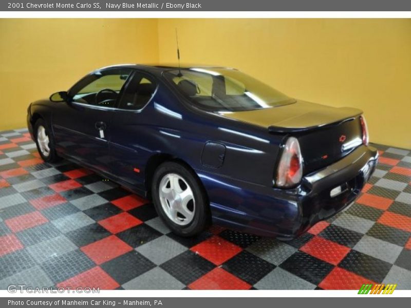 Navy Blue Metallic / Ebony Black 2001 Chevrolet Monte Carlo SS