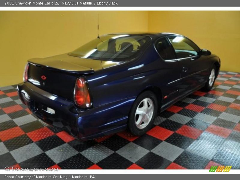 Navy Blue Metallic / Ebony Black 2001 Chevrolet Monte Carlo SS