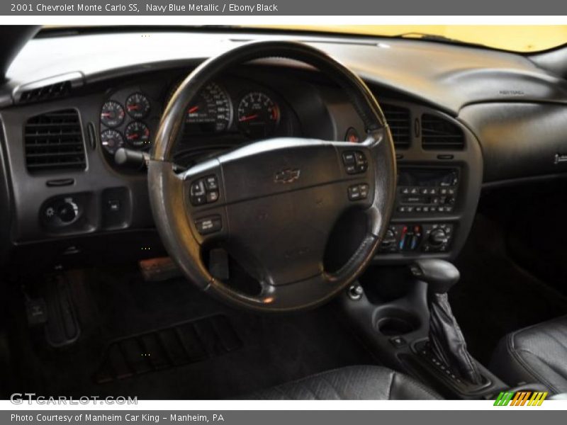 Navy Blue Metallic / Ebony Black 2001 Chevrolet Monte Carlo SS