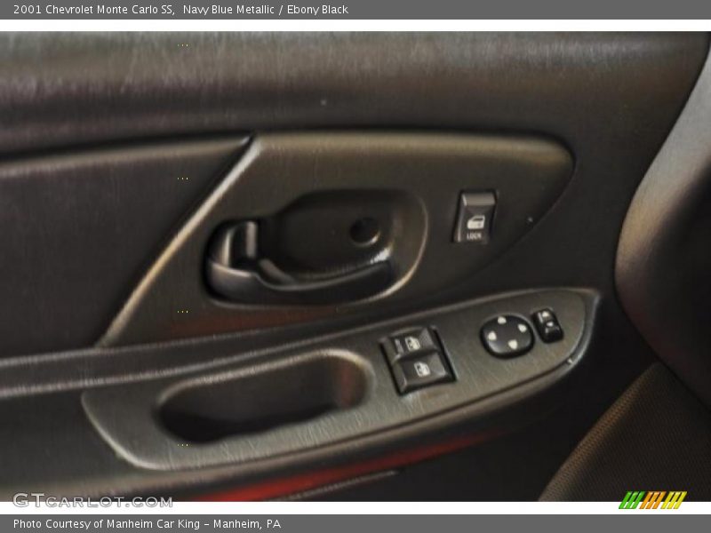 Navy Blue Metallic / Ebony Black 2001 Chevrolet Monte Carlo SS