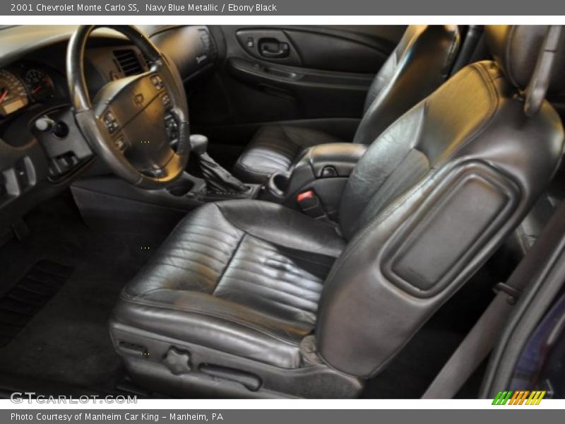 Navy Blue Metallic / Ebony Black 2001 Chevrolet Monte Carlo SS