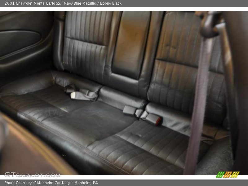 Navy Blue Metallic / Ebony Black 2001 Chevrolet Monte Carlo SS