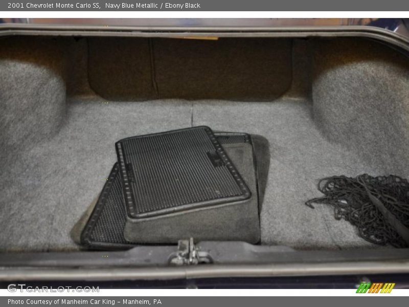 Navy Blue Metallic / Ebony Black 2001 Chevrolet Monte Carlo SS