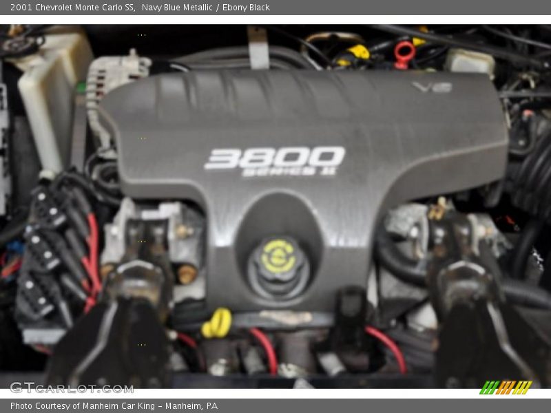 Navy Blue Metallic / Ebony Black 2001 Chevrolet Monte Carlo SS
