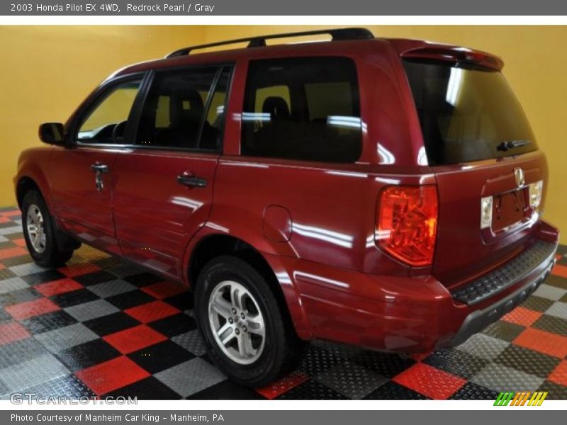 Redrock Pearl / Gray 2003 Honda Pilot EX 4WD