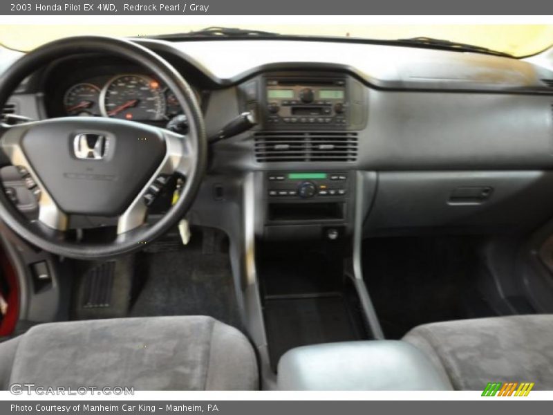 Redrock Pearl / Gray 2003 Honda Pilot EX 4WD