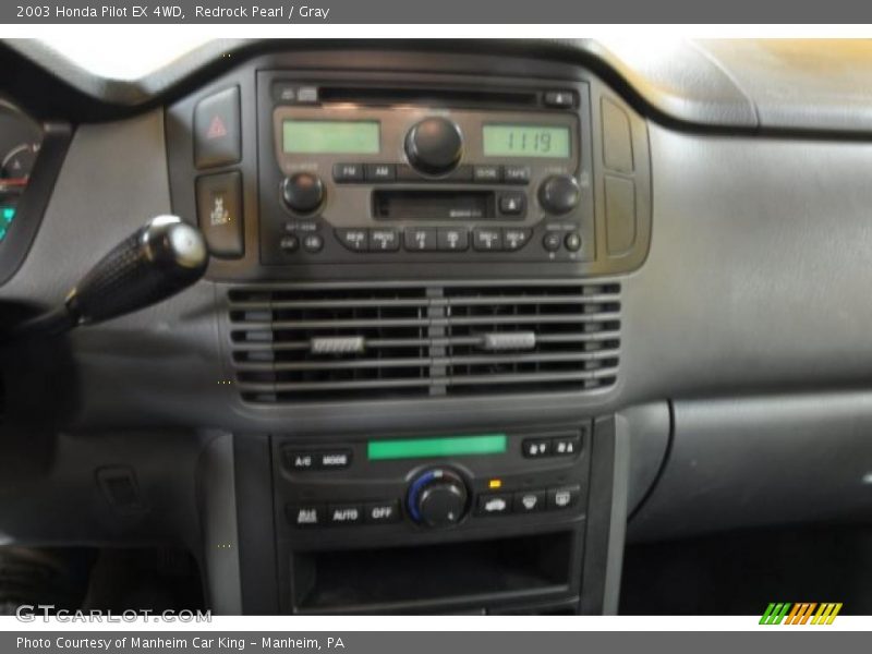 Redrock Pearl / Gray 2003 Honda Pilot EX 4WD