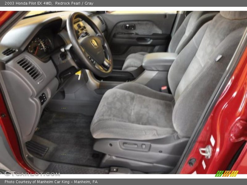 Redrock Pearl / Gray 2003 Honda Pilot EX 4WD