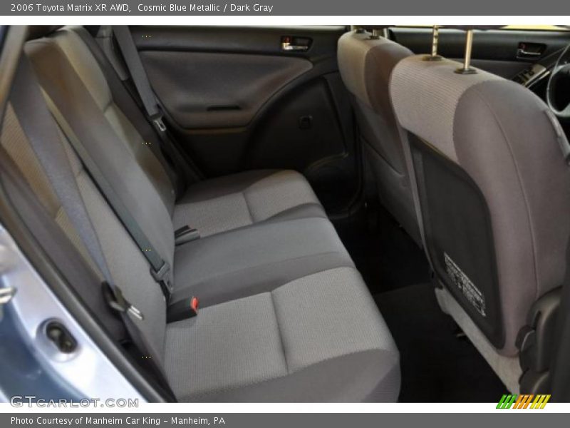 Cosmic Blue Metallic / Dark Gray 2006 Toyota Matrix XR AWD