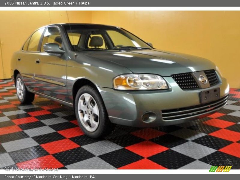 Jaded Green / Taupe 2005 Nissan Sentra 1.8 S
