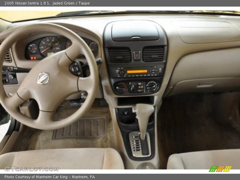 Jaded Green / Taupe 2005 Nissan Sentra 1.8 S
