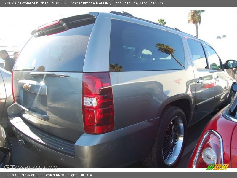 Amber Bronze Metallic / Light Titanium/Dark Titanium 2007 Chevrolet Suburban 1500 LTZ