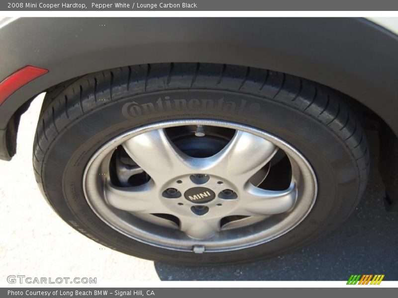 Pepper White / Lounge Carbon Black 2008 Mini Cooper Hardtop