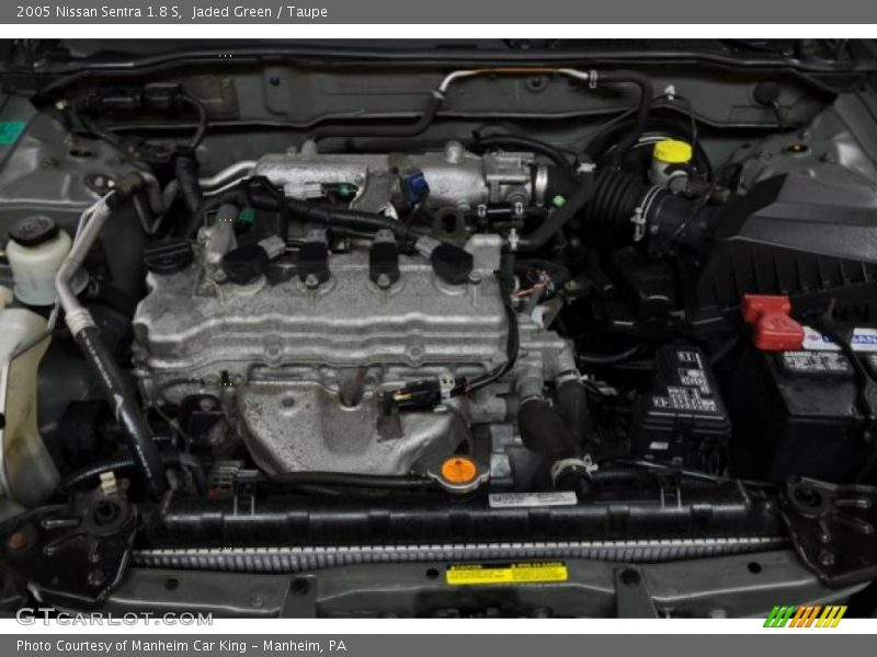 Jaded Green / Taupe 2005 Nissan Sentra 1.8 S