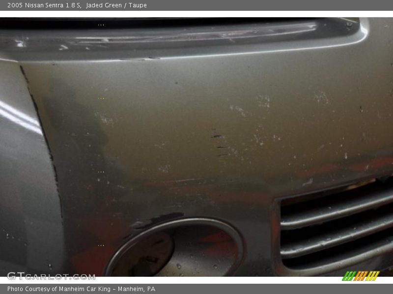 Jaded Green / Taupe 2005 Nissan Sentra 1.8 S