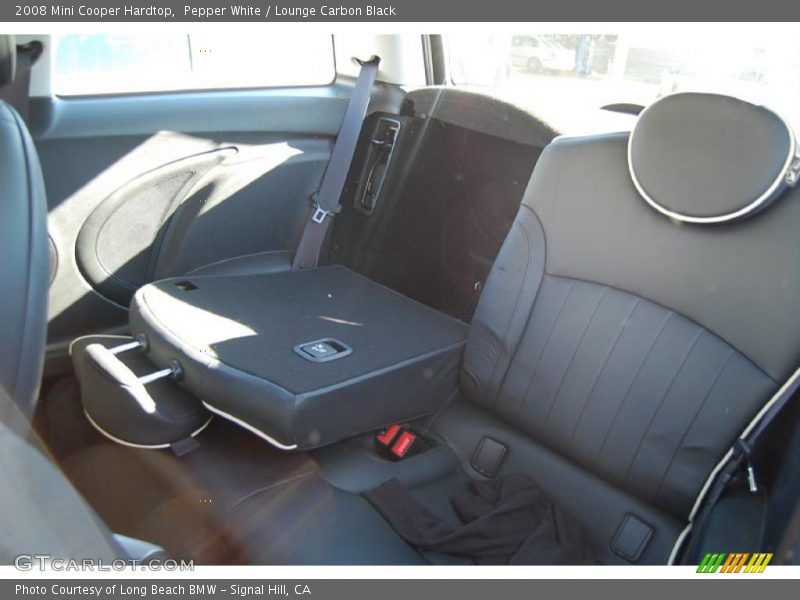Pepper White / Lounge Carbon Black 2008 Mini Cooper Hardtop