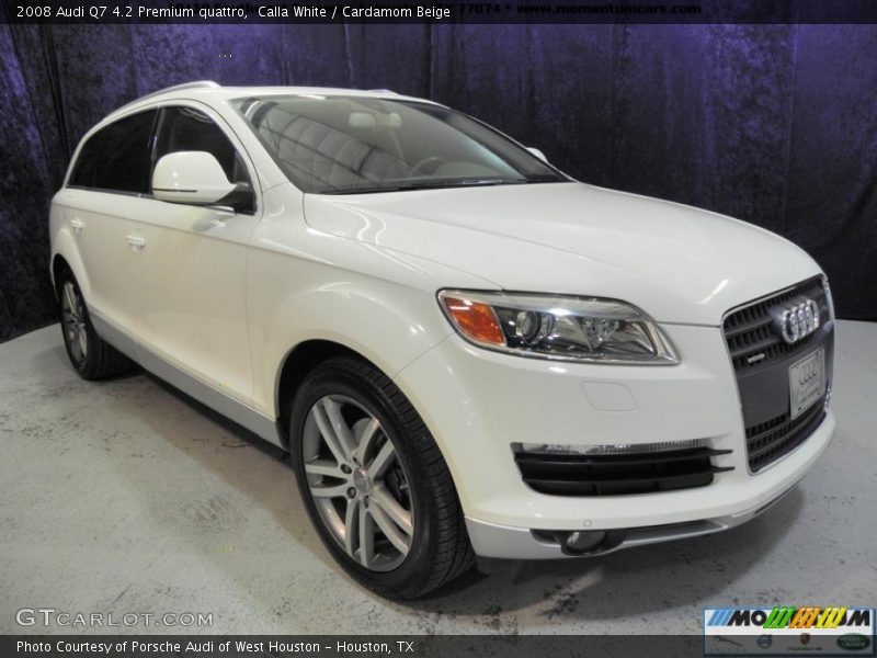 Calla White / Cardamom Beige 2008 Audi Q7 4.2 Premium quattro