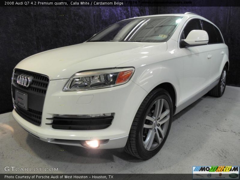 Calla White / Cardamom Beige 2008 Audi Q7 4.2 Premium quattro