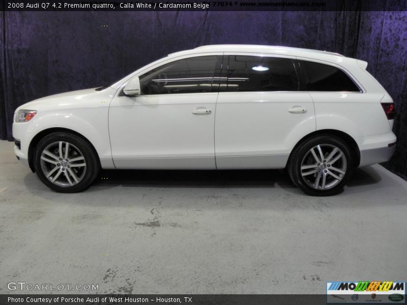 Calla White / Cardamom Beige 2008 Audi Q7 4.2 Premium quattro