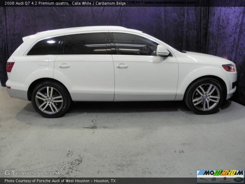 Calla White / Cardamom Beige 2008 Audi Q7 4.2 Premium quattro