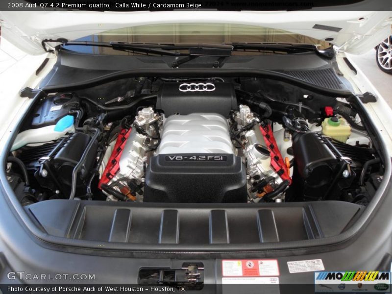 Calla White / Cardamom Beige 2008 Audi Q7 4.2 Premium quattro