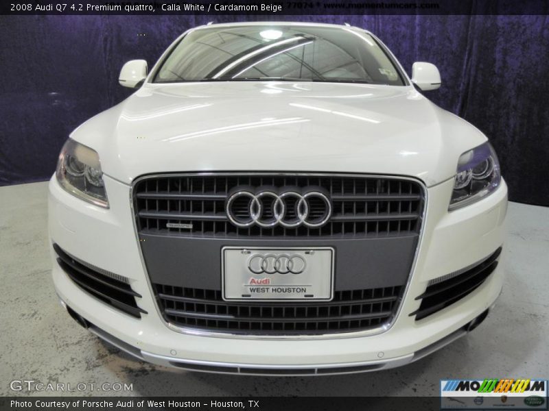 Calla White / Cardamom Beige 2008 Audi Q7 4.2 Premium quattro