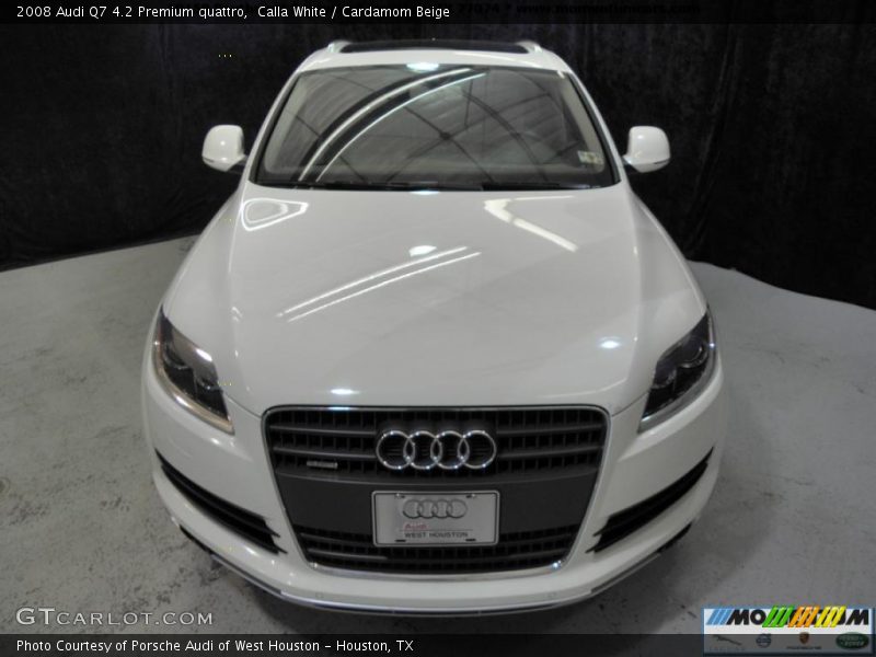 Calla White / Cardamom Beige 2008 Audi Q7 4.2 Premium quattro