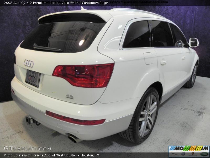 Calla White / Cardamom Beige 2008 Audi Q7 4.2 Premium quattro