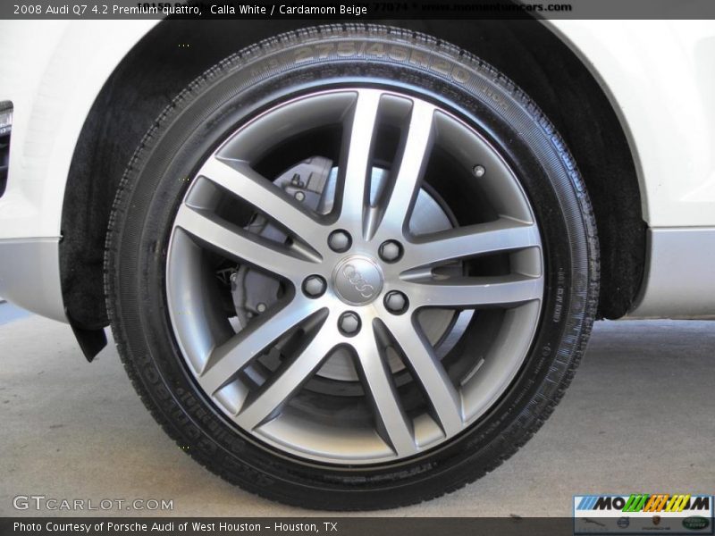 Calla White / Cardamom Beige 2008 Audi Q7 4.2 Premium quattro