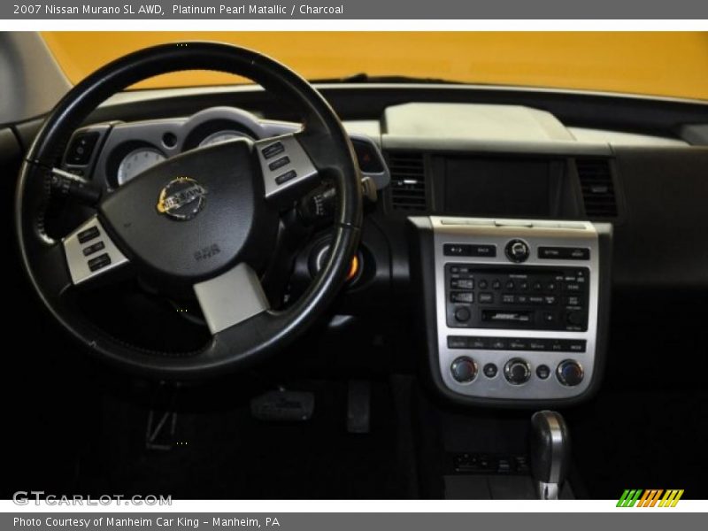 Platinum Pearl Matallic / Charcoal 2007 Nissan Murano SL AWD