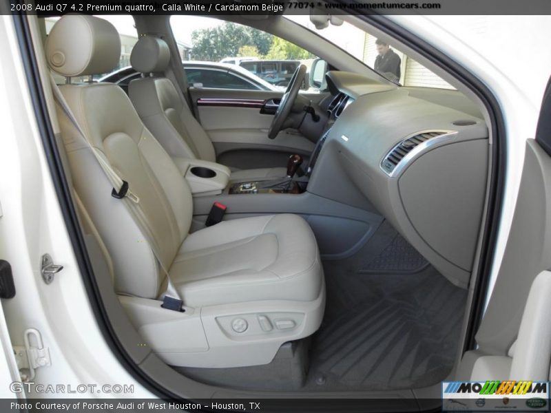 Calla White / Cardamom Beige 2008 Audi Q7 4.2 Premium quattro