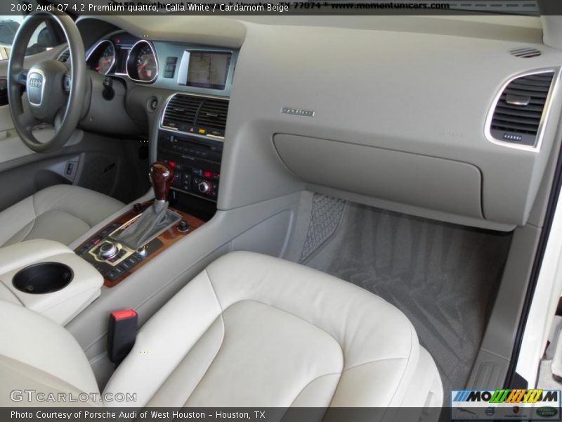 Calla White / Cardamom Beige 2008 Audi Q7 4.2 Premium quattro