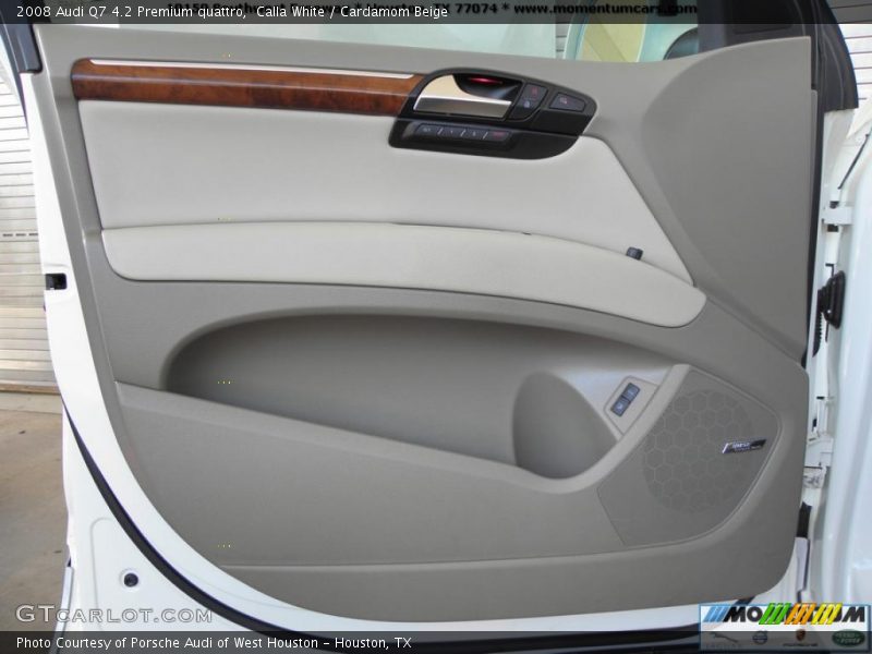 Calla White / Cardamom Beige 2008 Audi Q7 4.2 Premium quattro