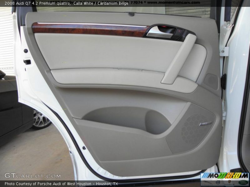 Calla White / Cardamom Beige 2008 Audi Q7 4.2 Premium quattro