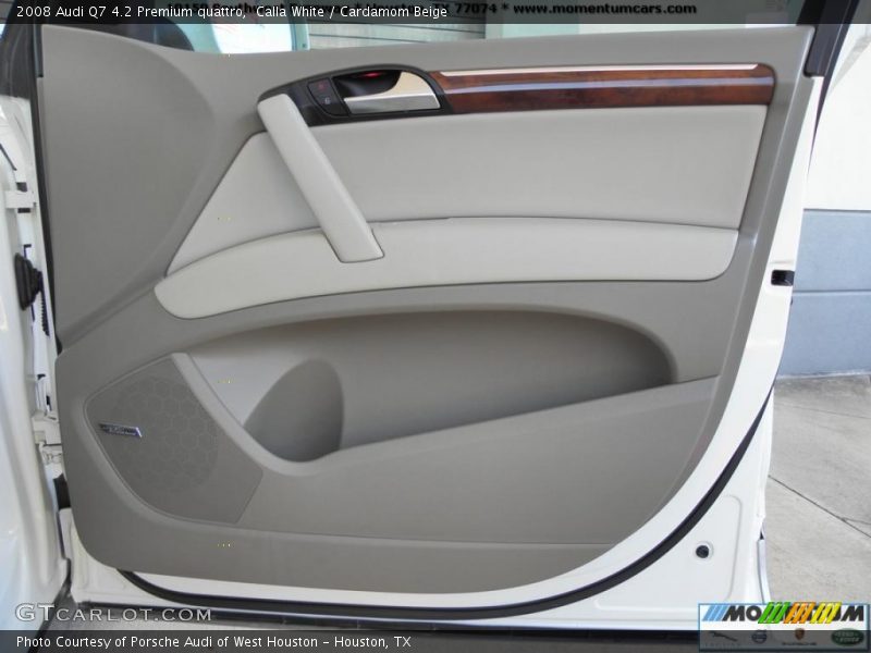 Calla White / Cardamom Beige 2008 Audi Q7 4.2 Premium quattro