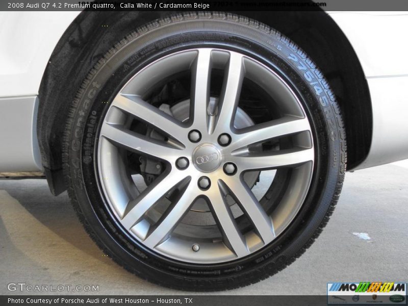 Calla White / Cardamom Beige 2008 Audi Q7 4.2 Premium quattro