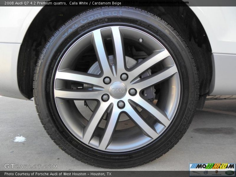 Calla White / Cardamom Beige 2008 Audi Q7 4.2 Premium quattro
