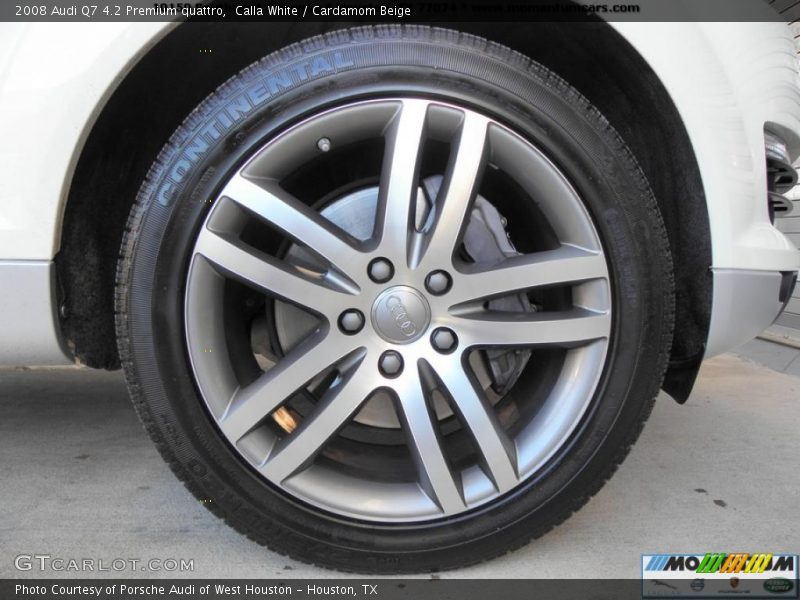 Calla White / Cardamom Beige 2008 Audi Q7 4.2 Premium quattro