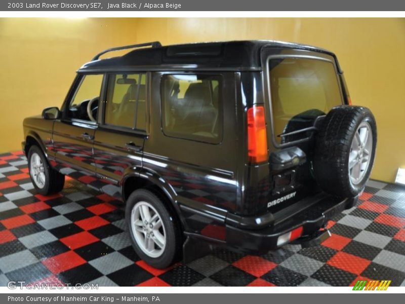 Java Black / Alpaca Beige 2003 Land Rover Discovery SE7