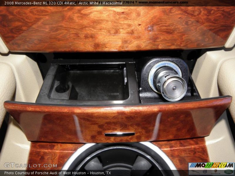 Arctic White / Macadamia 2008 Mercedes-Benz ML 320 CDI 4Matic