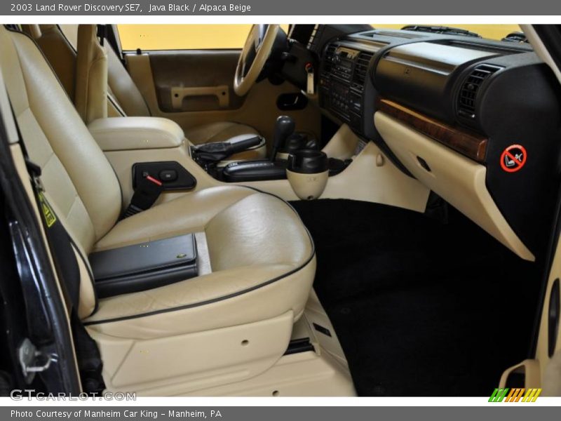Java Black / Alpaca Beige 2003 Land Rover Discovery SE7