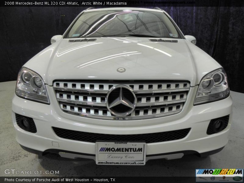 Arctic White / Macadamia 2008 Mercedes-Benz ML 320 CDI 4Matic