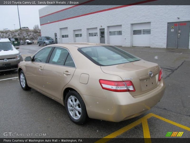 Sandy Beach Metallic / Bisque 2010 Toyota Camry LE