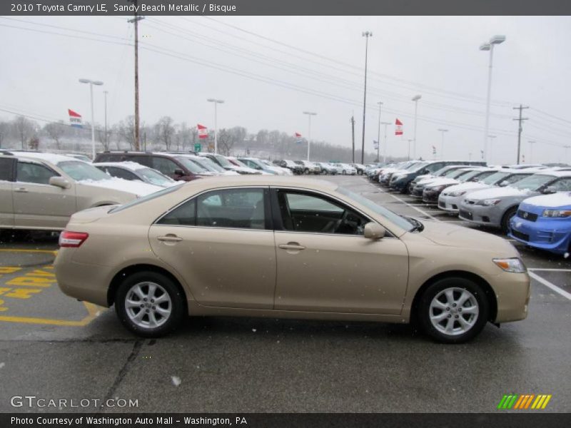 Sandy Beach Metallic / Bisque 2010 Toyota Camry LE